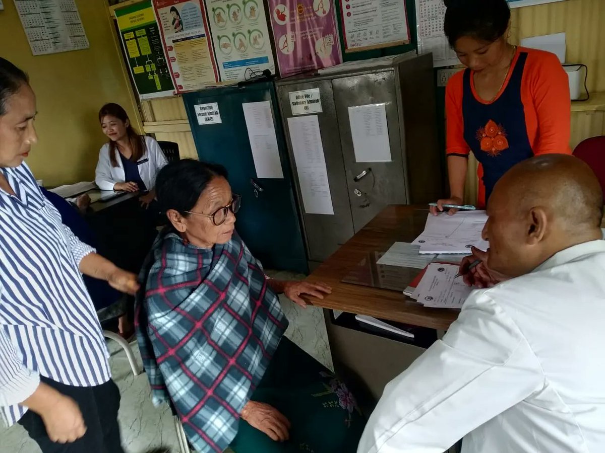 NagalandNhm's tweet photo. Health camp organised @KhensaHWC Mokokchung by  Mobile Medical Unit.

#HealthForAll #HealthCare #HealthAndWellnessCenter #HealthServicesForAll https://t.co/jTpm0L9v8p