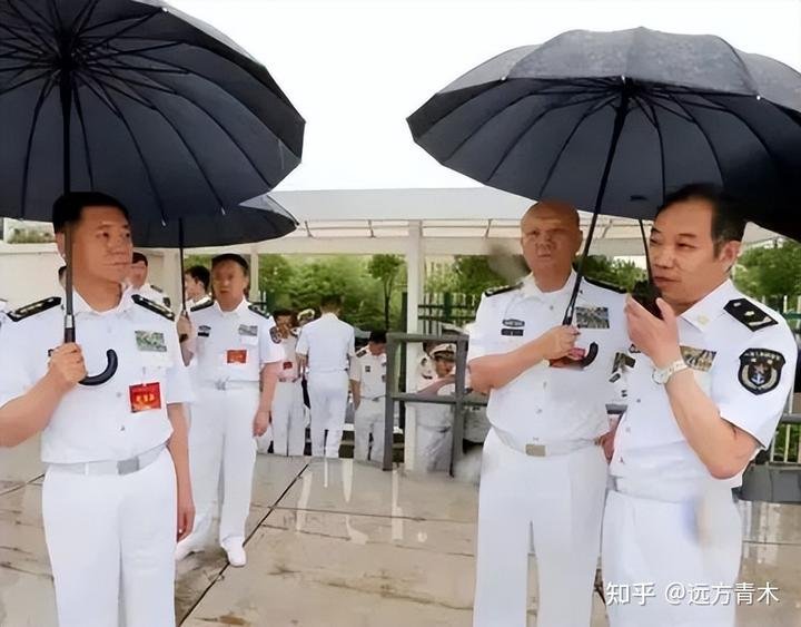 ShanghaiPanda on X: "Recently, a pic of several PLA Navy generals went viral on Chinese social media. On the left is Admiral Miao Hua. The person standing in the middle is Admiral
