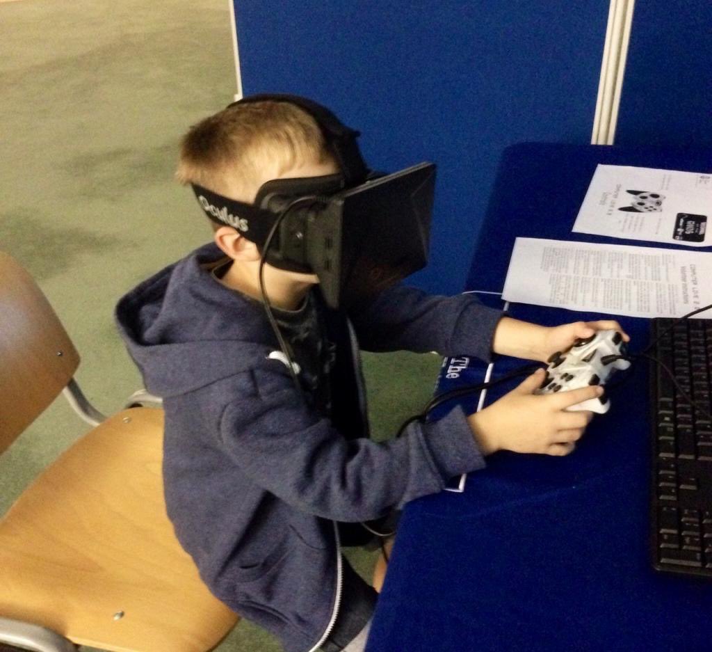 MichaelaWhite_1's tweet photo. This week we’ve had my nephew Jake in the @Humanstudio1 on a work placement. He’s done some great work, well done Jake! 

Photos below are of Jake viewing our VR work at @FestivalMind 2014 &amp; in the Human Studio 2023 👾 https://t.co/sUu9Ww1CE3