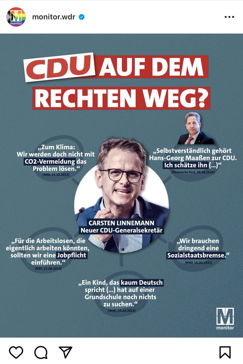 Es sollte euch zu denken geben, dass laut Mainzer Langzeitstudie für Medienvertrauen das Vertrauen in den #ÖRR auf ein Langzeittief gesunken ist, zufolge versch. Umfrageinstitute
70% den aktuellen GEZ-Beitrag für
unangemessen halten u. 80% gg die Erhöhung sind. #genugGEZahlt <a href="/WDR/">WDR</a>