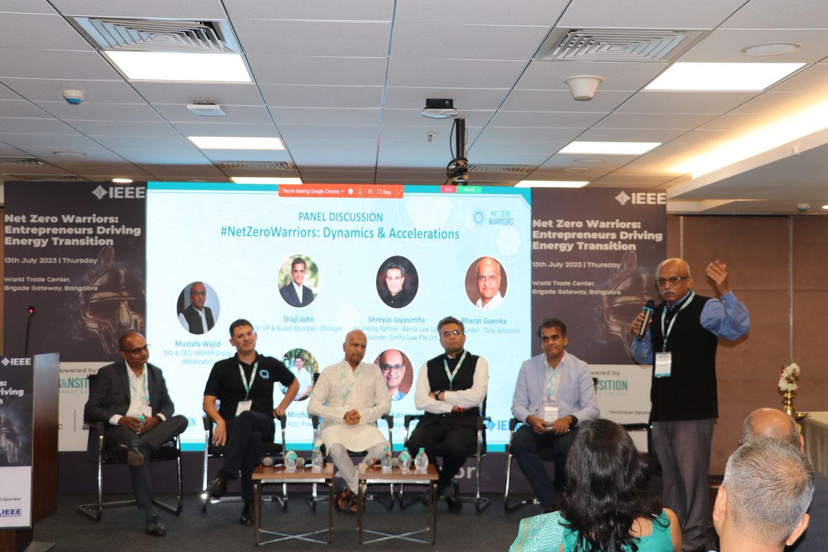 VcTransition's tweet photo. Few glimpses from our #NetZeroWarriors: Entrepreneurs Driving Energy Transition event.

@IEEEorg  @hsbc https://t.co/FC2em2ysrD