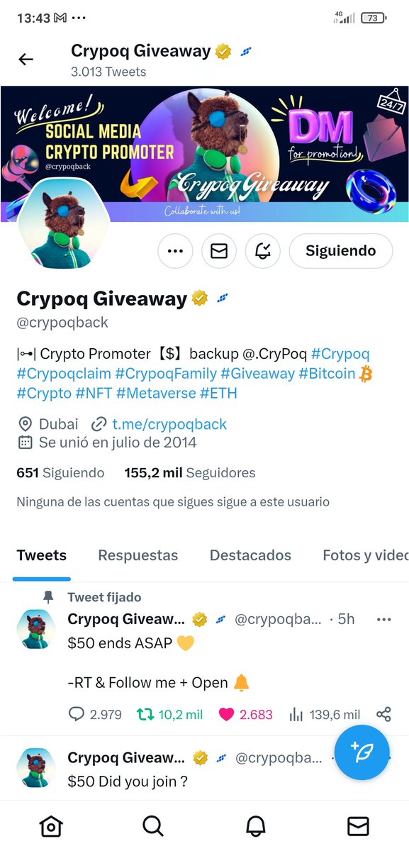 Stoykoz's tweet photo. @crypoqback Donde dude https://t.co/9Bm1iUyPyJ