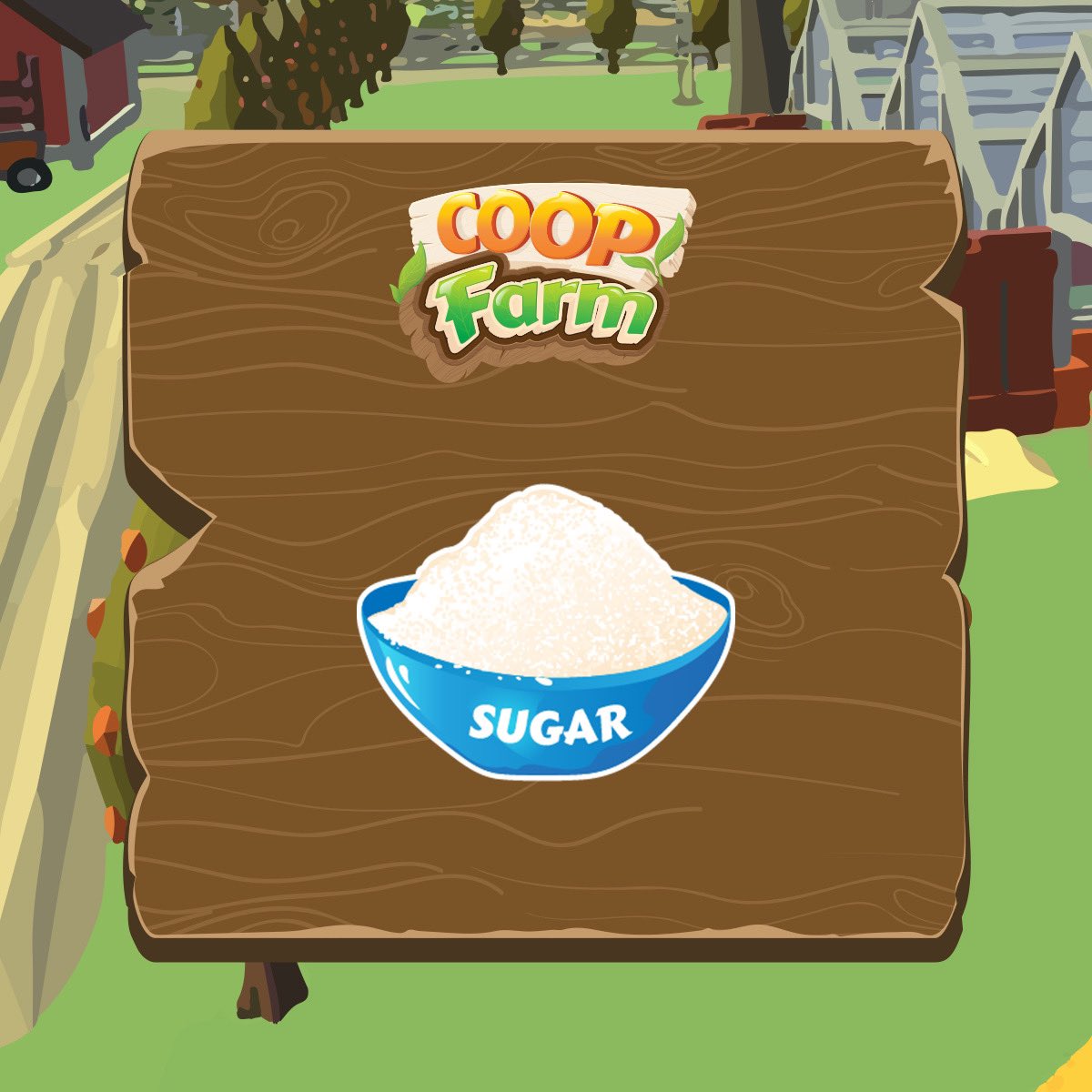CoopFarm_'s tweet photo. Introducing Sugar: a sweet game product. 

Crafted from 1x Sugarcane + 1x Sunflower, it has a fast production time. 

Selling for $6, each Sugar purchase rewards players with 1 figo, adding value to their virtual experience.

#TheCoopNetwork #coopfarm https://t.co/9CDoeVT7Hf