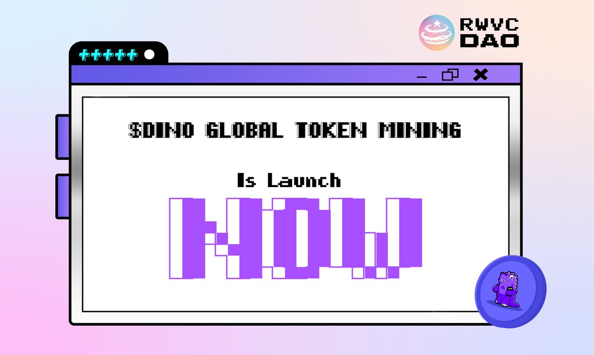 DINO_Token1's tweet photo. 🚀 Exciting news! The $DINO global mining is now LIVE! ⛏️🔥 Join the mining revolution and start earning rewards in the world of DeFi.

Don't miss out on this incredible opportunity to be a part of the #DINO community. Start mining now and unleash your potential! 

#RWVCDAO https://t.co/gop99hItxK