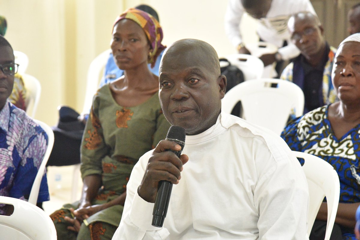 UnfpaCI's tweet photo. Le saviez-vous ?
@Santeci & @UnfpaCI organisent la semaine de la planification familiale les 24/28 juillet à #Bouaké.
C'est dans ce cadre que la Préfet de #Botro Ella Odette a engagé les chefs traditionnels & guides religieux à être des champions de PF au sein de leur communauté https://t.co/XQGmgLoBkr