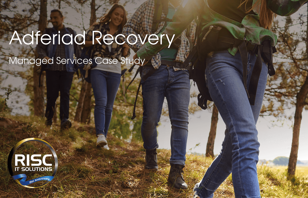 We're proud of the work we've done to help Welsh charity Adferiad Recovery.
 
Operating as the Group's Managed Service Provider, we implemented an IT system for Productivity, Security and Efficiency.

loom.ly/KapBuPk

#casestudy #managedservice #adferiadrecovery