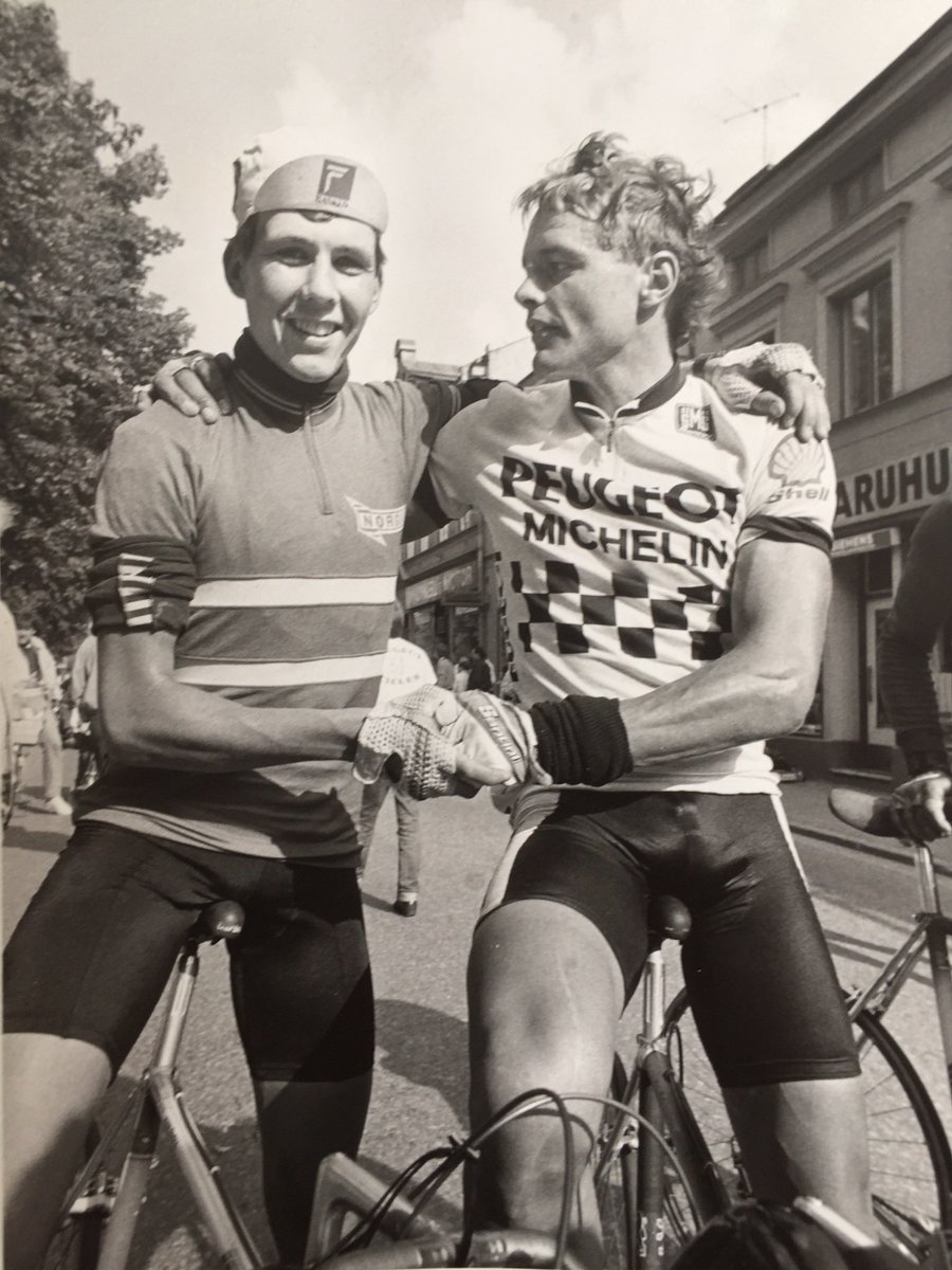 En ung og lovende duo dette; <a href="/dago2_lauritzen/">Dag Otto Lauritzen</a> startet som en vinglete B-rytter, men tok raskt stegene, ble proff og historisk med første norske <a href="/LeTour/">Tour de France™</a> seier på 14.juli noe som viste oss unggutta den gang at alt var mulig. Ofte romkamerater på landslaget og 6 <a href="/LeTour/">Tour de France™</a> sammen 👍