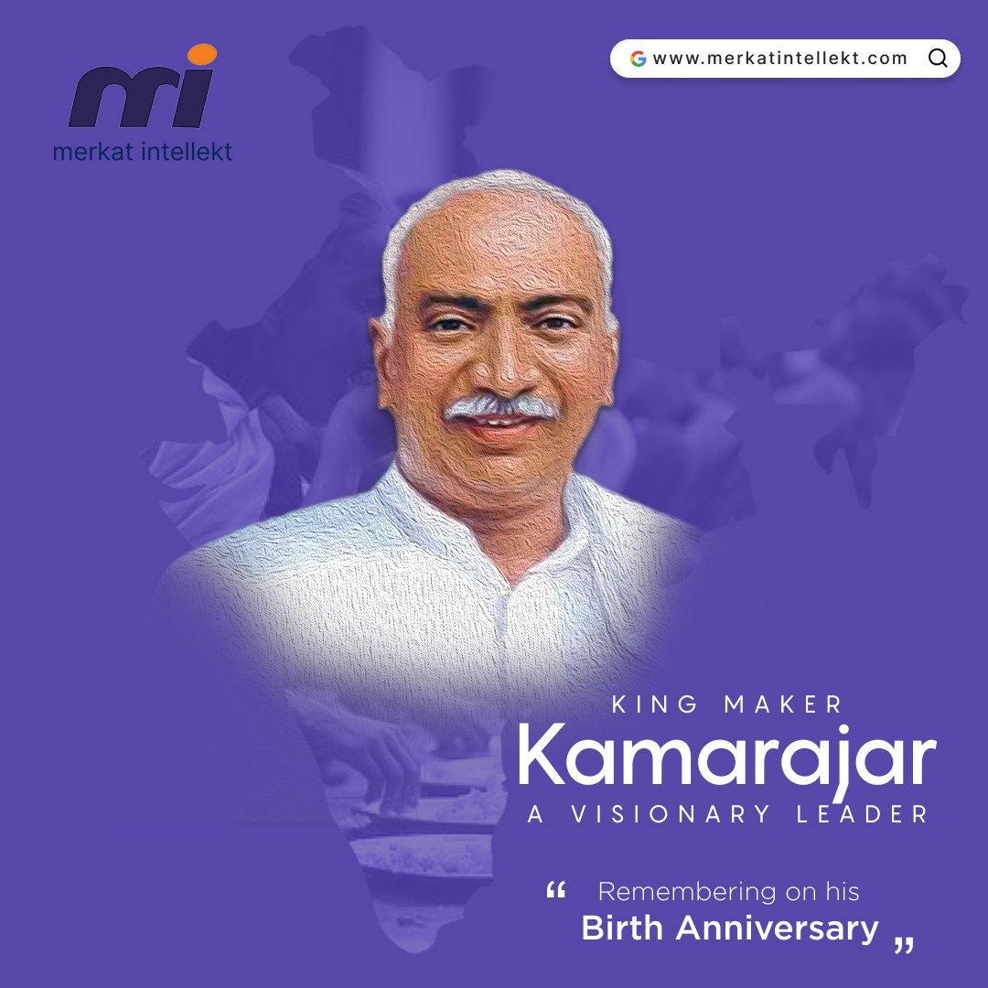 As the former Chief Minister, he revolutionized the educational landscape with his #MidDayMealPlan 🍽️, creating a lasting impact on countless young minds 🧒👧.

#KingMaker #Kamarajar #Education   #YoungLeaders #YoungTalents #EducateTheWorld #EducationForAll #EducationIsPower