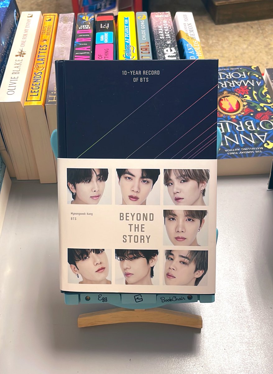 angloamericanb's tweet photo. For #BTSfans - celebrating 10 years of #BTS with the first ever official book! 
#BTSBeyondTheStory #BTS10thAnniversary https://t.co/3nLwKycgLe