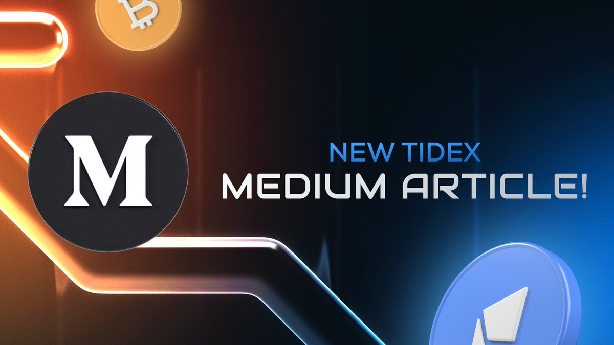 ⚡️In our new medium article, Eric Ma, CEO of TIDEX, comments on the state of crypto adoption in 2023! medium.com/tidex/whats-th… Click the link, give it a read and let us know what you think!