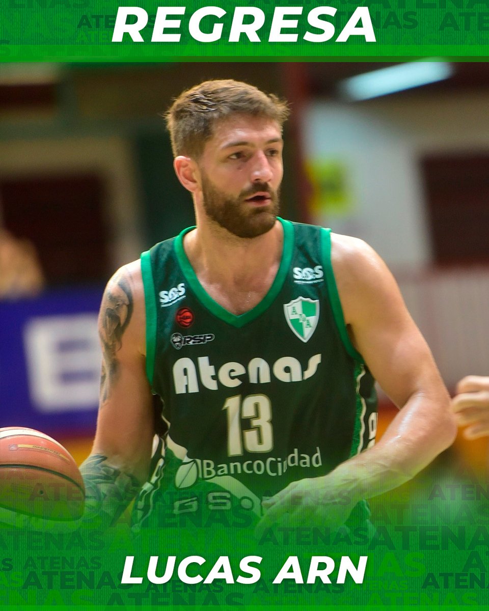 ↪️💪🏻LUCAS ARN VUELVE A ATENAS

El Ala-Pívot de reconocida trayectoria regresa al Griego para afrontar la próxima temporada de la Liga Argentina.

+info📥
atenas.com.ar/nota.php?a=202…

💚🤍