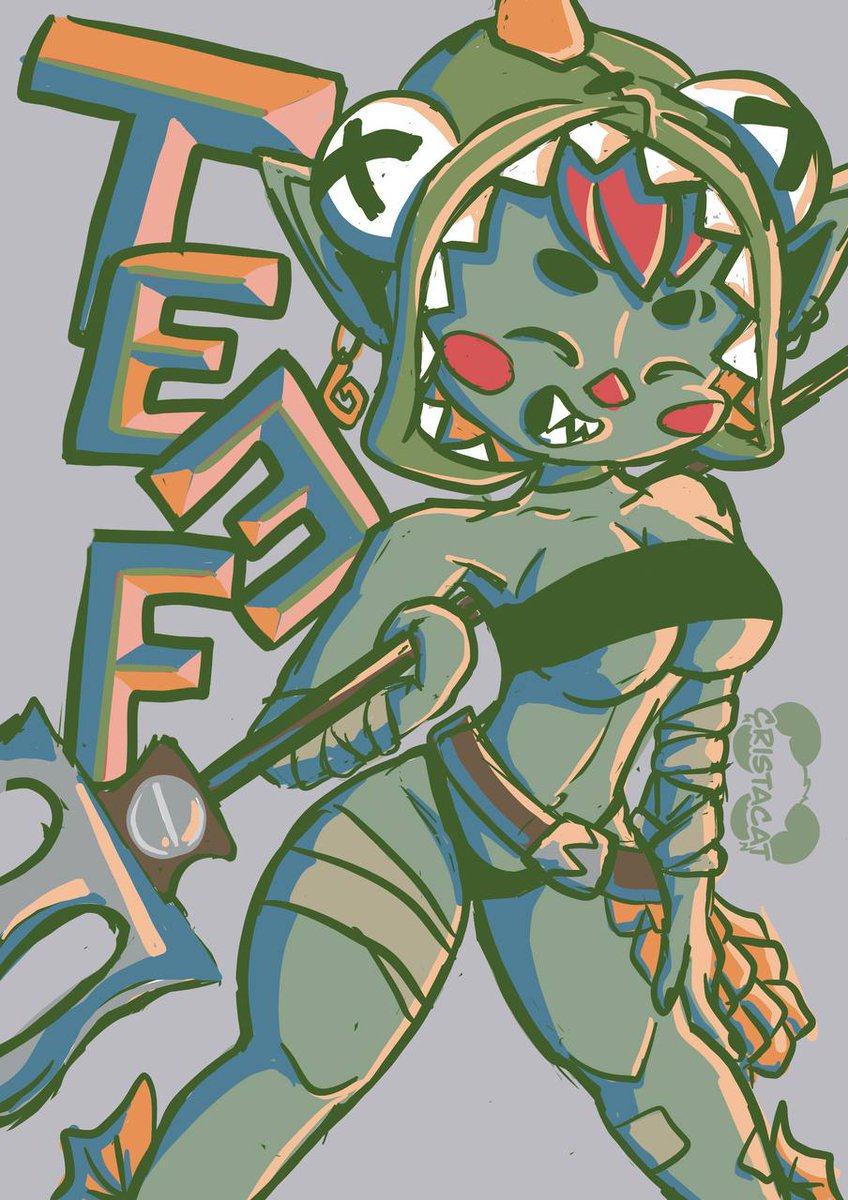CristacatPanda's tweet photo. @Remanance Too cute not to use Teef as a warm up! https://t.co/biiY5mjcfK