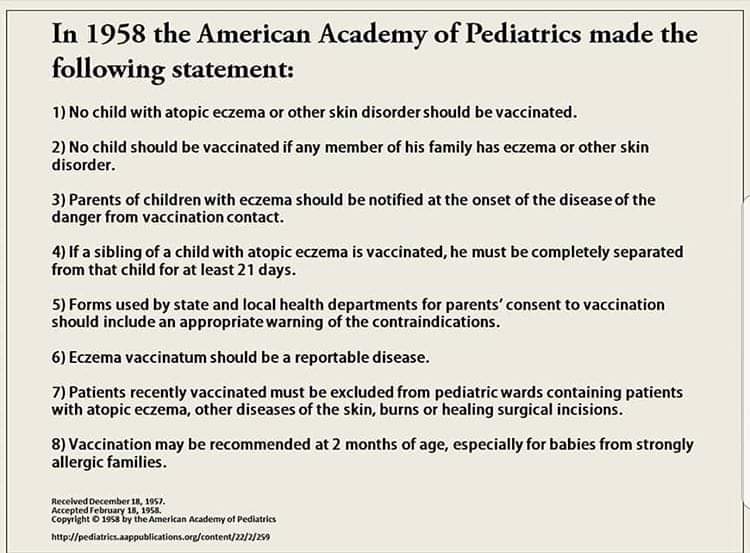 VoicesUnheard's tweet photo. Remember when Doctors used great caution in administering Vaccines, and if your child had a slight cold, the Dr would advise you to bring the child back when they were 100% well? 

Remember when Doctors actually listened to their patients and took the time to explain the pro's and con's of every medical procedure? 

Remember when Doctors would refuse to vaccinate the immunocompromised? Cancer patients, HIV and Heb C patients, patients with heart, kidney and liver problems? 

Remember when Doctors would never ever vaccinate a child with eczema OR if anyone in the immediate family had a skin condition? 

Remember when Doctors didn't gaslight the parents of vaccine injured children and believed Mom when she said "my child changed overnight, it's like the lights went out"? 

Remember when Doctors would never advise a pregnant woman , who is growing a life inside of her,  to inject toxins, viruses, mercury, aluminum, bacteria and contaminants? Which all pass through the placenta causing immune activation and directly effect the underdeveloped and growing brain of your baby. 

Remember when medical error was not the 3rd leading cause of death in American? 

Remember when we didn't fear mild childhood illnesses like Measles, mumps and Chicken pox? 

Remember when you could eat peanut butter and jelly sandwiches in school and nobody died? 

Remember when food was actually food and not some Frankenstein experiment made in a lab? 

Remember when Autism was 1, in 10,000 and not 1 in 36? 

Remember when you had 5 shots compared to 72? 

Remember when 54% of children were not chronically ill and on some form of prescribed medication? 

Remember when kids could be kids without teachers wanting to drug your child for not sitting still for 8 hours a day? 

I often wonder, do physicians earnestly believe they are doing a good job by routinely prescribing medications for reflux, constipation, behavior, mood, focus, attention, sleep, chronic infections, inflammatory conditions, and more for infants and children, all day, every day. But do they ever stop to think: When, why did this become normal? Why are we okay with this? Do children need all these drugs?