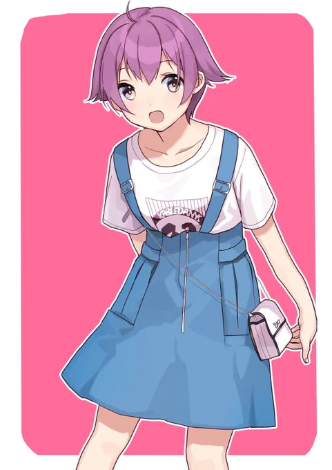 お題箱から、私服酒匂ちゃん #艦これ