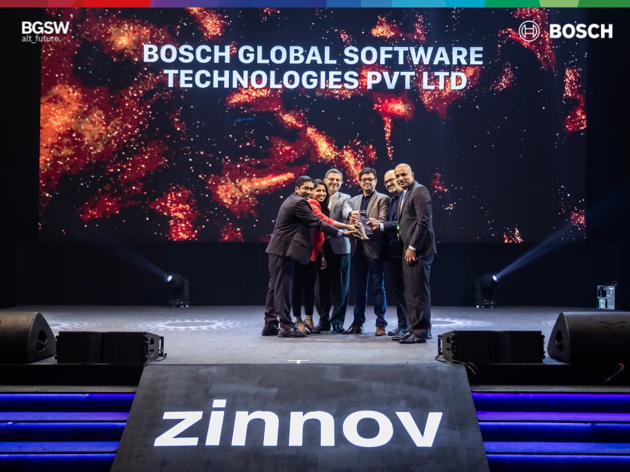 BoschSoftware's tweet photo. We are thrilled to receive the @Zinnov Award 2023 for being a ‘Great Place To Innovate’! The award recognizes organisations who have created an impact on the Indian technology ecosystem, fostering innovation and developing a culture of continuous growth and learning.

#BGSW https://t.co/uuPuKAklrz
