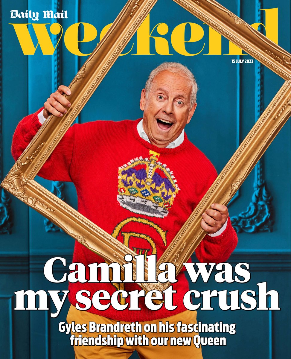 Weekend Magazine (@weekendmagazine) on Twitter photo Gyles Brandreth reveals why Queen Camilla was his schoolboy crush in tomorrow’s Weekend: mailplus.co.uk/edition/weeken…
<a href="/GylesB1/">Gyles Brandreth</a> Gyles Brandreth reveals why Queen Camilla was his schoolboy crush in tomorrow’s Weekend: mailplus.co.uk/edition/weeken…
<a href="/GylesB1/">Gyles Brandreth</a>