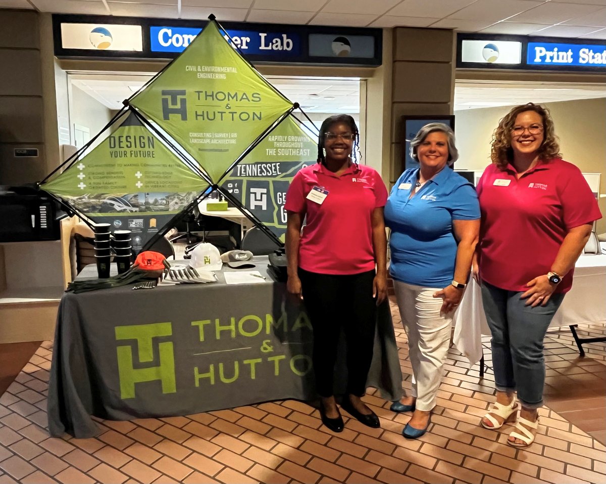 Our all-star HR trio - Montasia, Jamie, and Emily represented T&amp;H at the Governor’s Honors Program Career Fair earlier this month at <a href="/GeorgiaSouthern/">GeorgiaSouthern</a> 🍑🦅  We were honored to participate in this important event, facilitated by the Governor’s Office of Student Achievement!