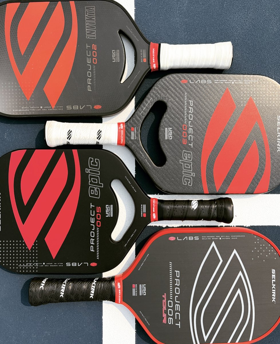 SelkirkSport's tweet photo. Elevate your pickleball experience with Selkirk Labs' cutting-edge Project Paddles! Unparalleled precision, power, and control are just a swing away. π₯π
#SelkirkLabs #WeArePickleball #FutureOf #FutureOfPickleball #Pickleball #Project003 #Project002 #Project005 #Project006 https://t.co/Eviza0v1Pe