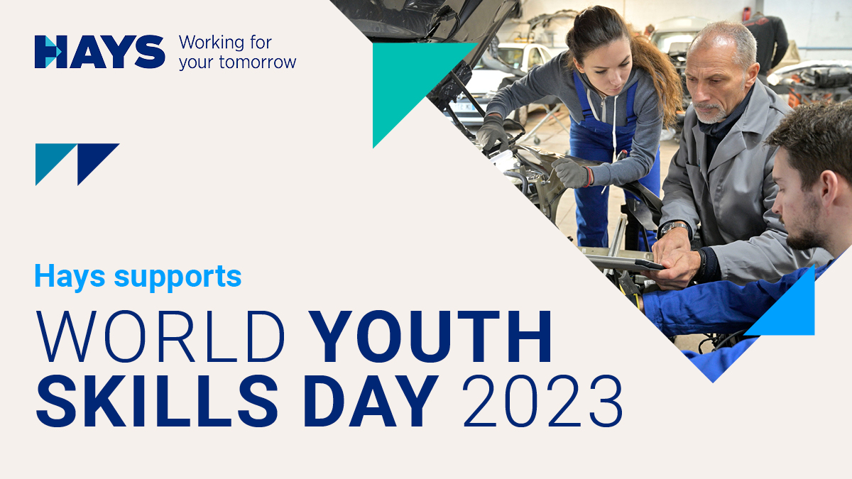 July 15th marks World Youth Skills Day.

On this day we celebrate the strategic importance of equipping young people with skills for employment, decent work and entrepreneurship.

Visit our page to fin out more 👉 hays.ca/career-advice

#worldyouthskillsday #employment #skills
