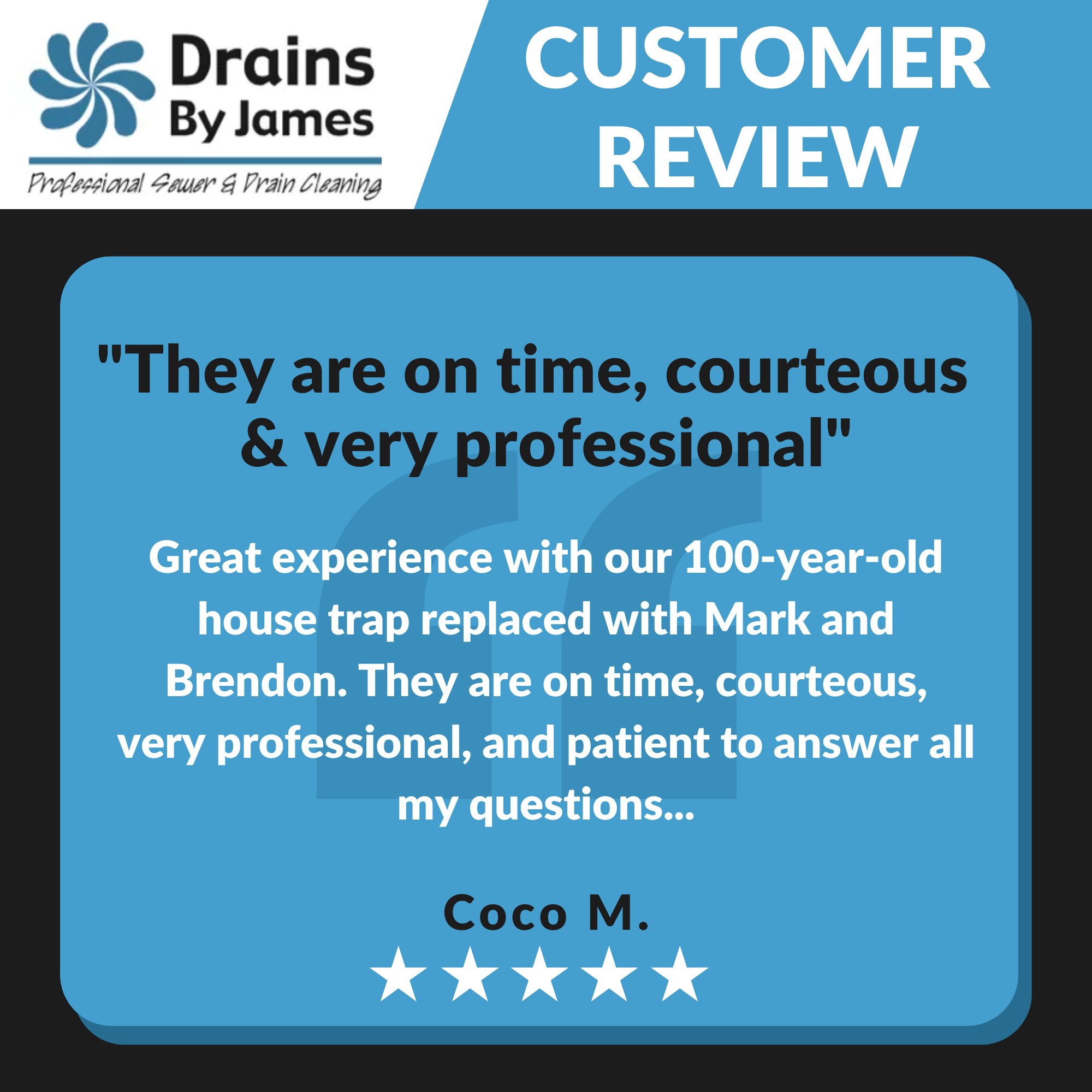 Drains By James Inc. (DrainsByJames22) / Twitter