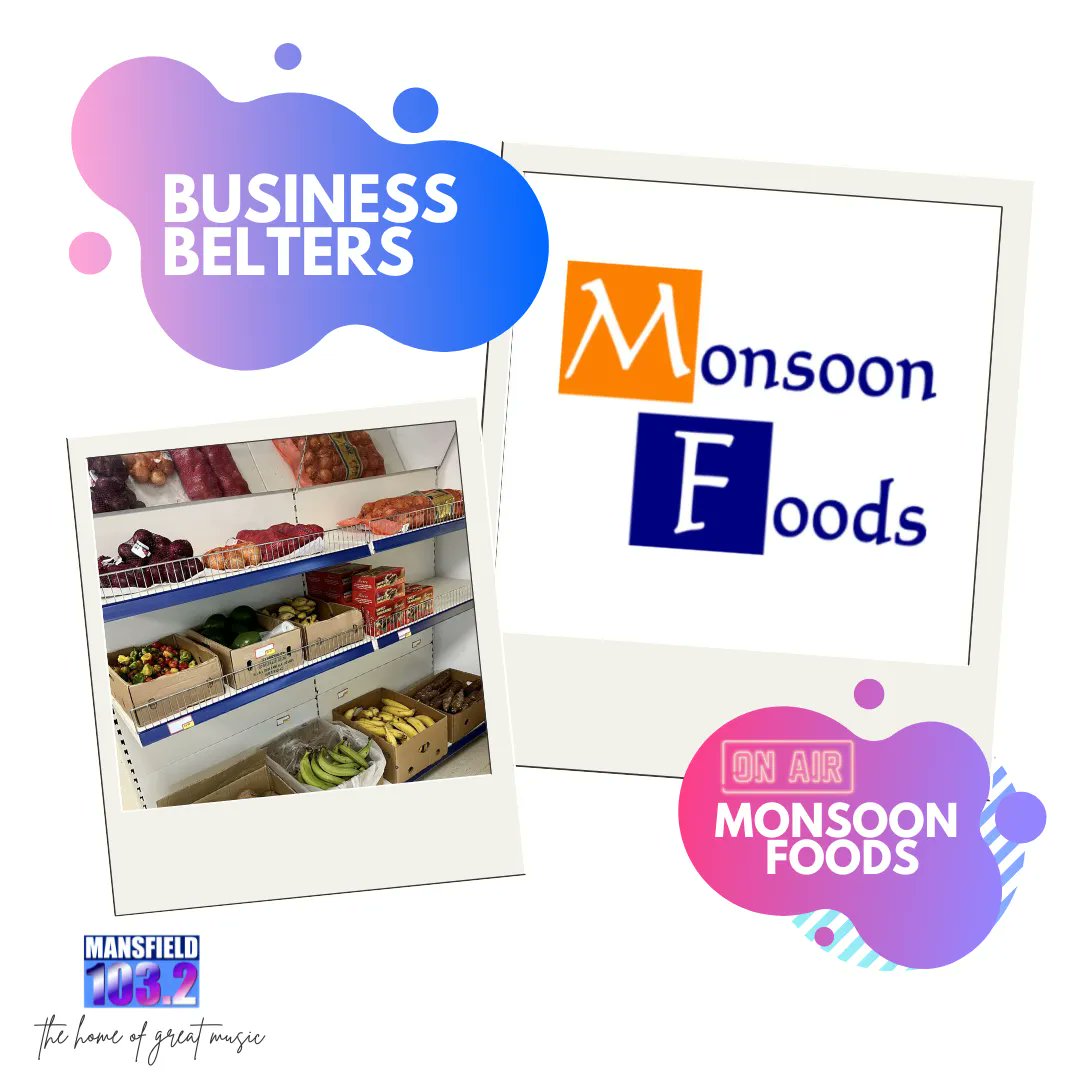 Mansfield1032's tweet photo. It's our final day with Monsoon Foods!🥰 
What a week it's been, some fantastic songs being chosen too!
A massive thank you to all of the Team at Monsoon Foods, for chatting with us this week!

We'll see you next week for the next Business Belters! https://t.co/ePU2CjPTTw