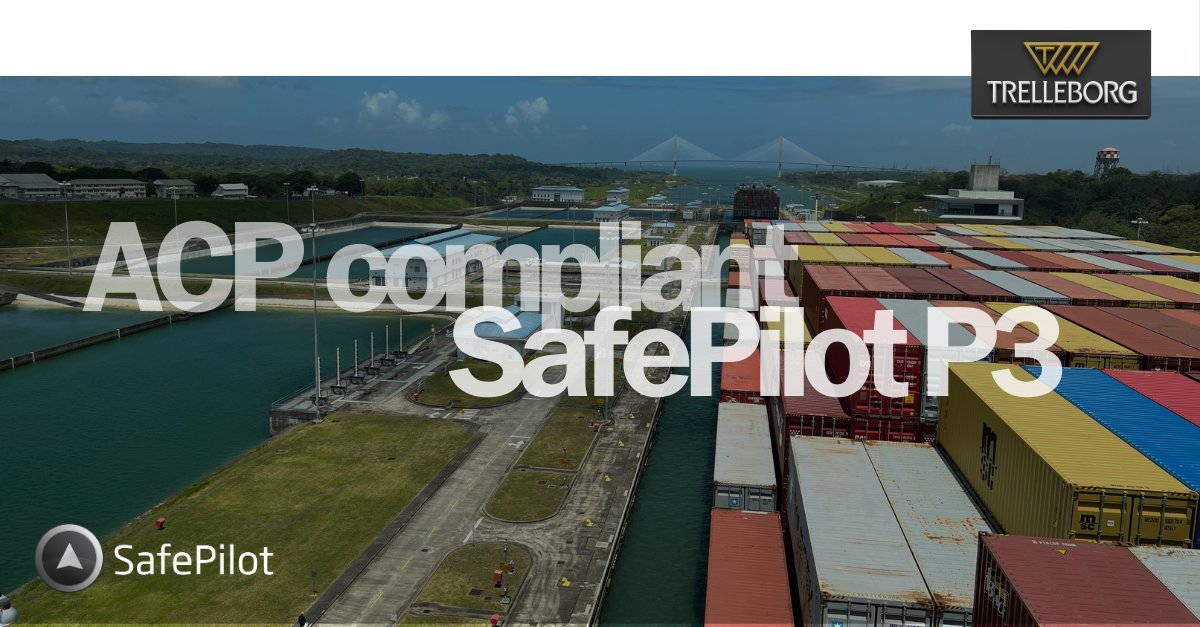 ACP is implementing a new positioning system requirement for all transiting Neopanamax vessels. With a proven track record, SafePilot P3 has been utilized by the ACP for all piloting activities at the Panama Canal. 

Explore SafePilot P3: bit.ly/3rA7q3i