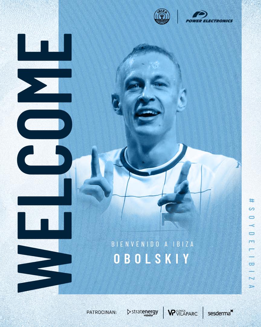 Николай Обольский перешёл в испанскую «Ибицу» 🇪🇸

✍ Контракт с 26-летним нападающим рассчитан до конца сезона-2023/24 с возможностью продления.