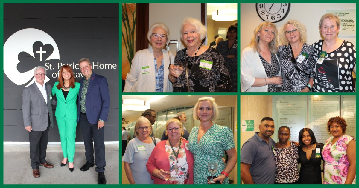 On June 27, St. Pat's Home kicked off a year-long celebration of the 10th Anniversary of the opening of our new Home. In attendance were volunteers, staff, residents &amp; families involved in the construction &amp; move into the new Home; as well as current residents &amp; their loved ones