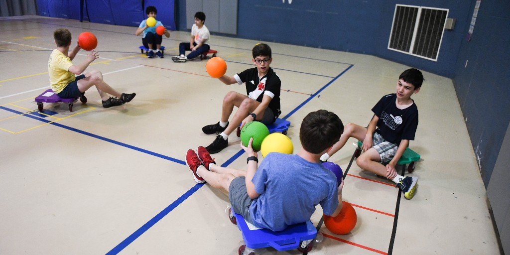 Nothing says summer fun, like enjoying some of your favorite camp activities! From charades to painting, getting creative is just part of a normal day at #SSASummer Camp Ren. 🎨📐🎭🤸‍♂️ <a href="/shady_side/">Shady Side Academy</a>