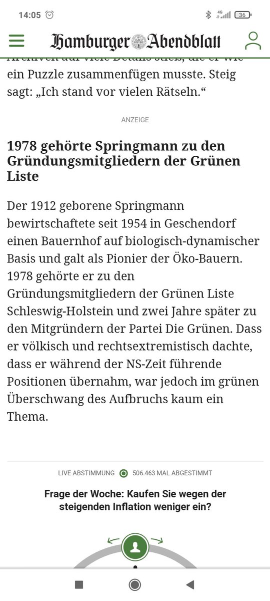 Einfach mal sacken lassen.... Und das ist erst der Anfang. Bevor man andere Parteien als Demokratiefeindlich bezeichnet. Sollte man sich mal mit seiner eigenen Partei beschäftigen. Bei den Grünen ist ja genug Dreck und der Decke .