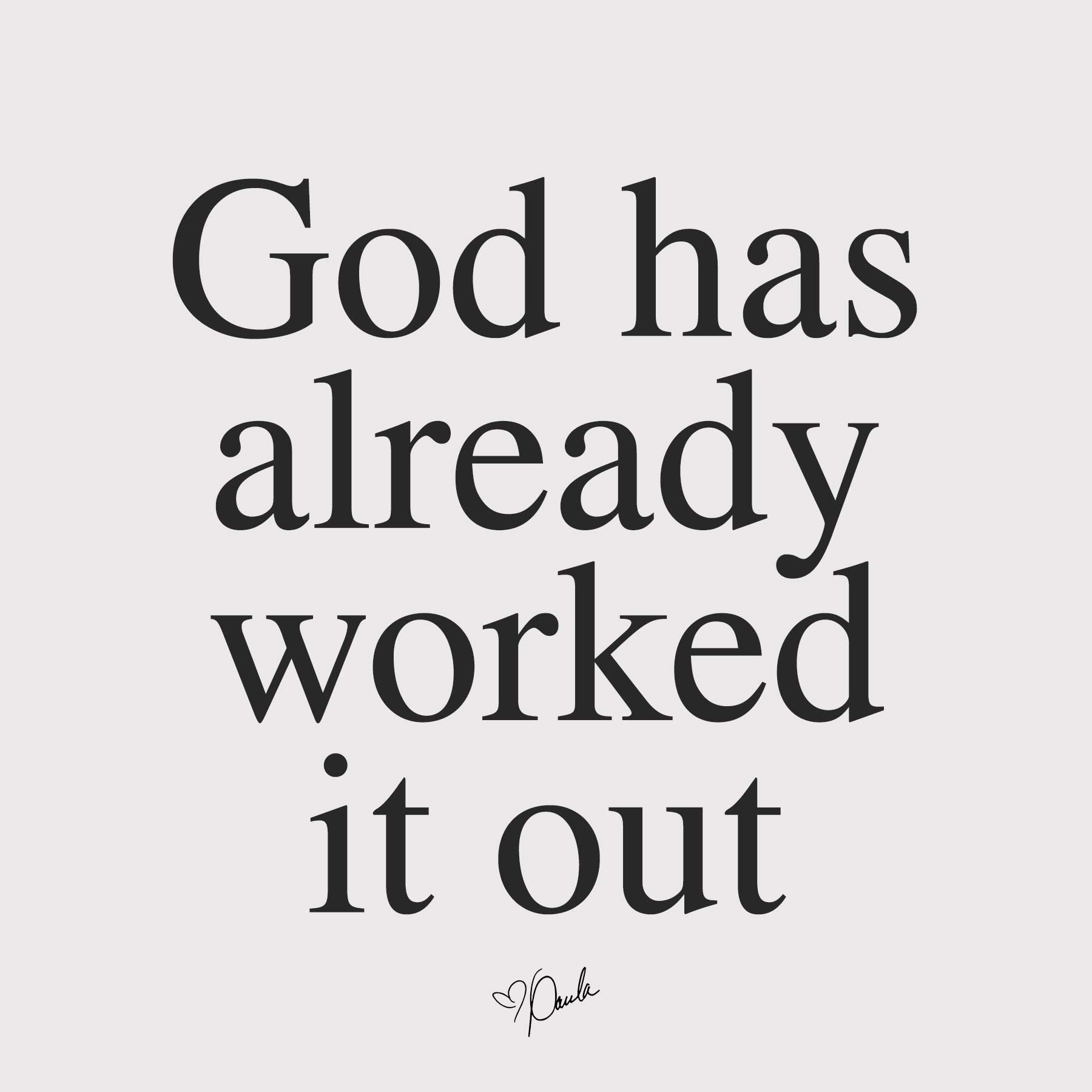 Paula White-Cain on X: &ldquo;No need to be all stressed out when God 
