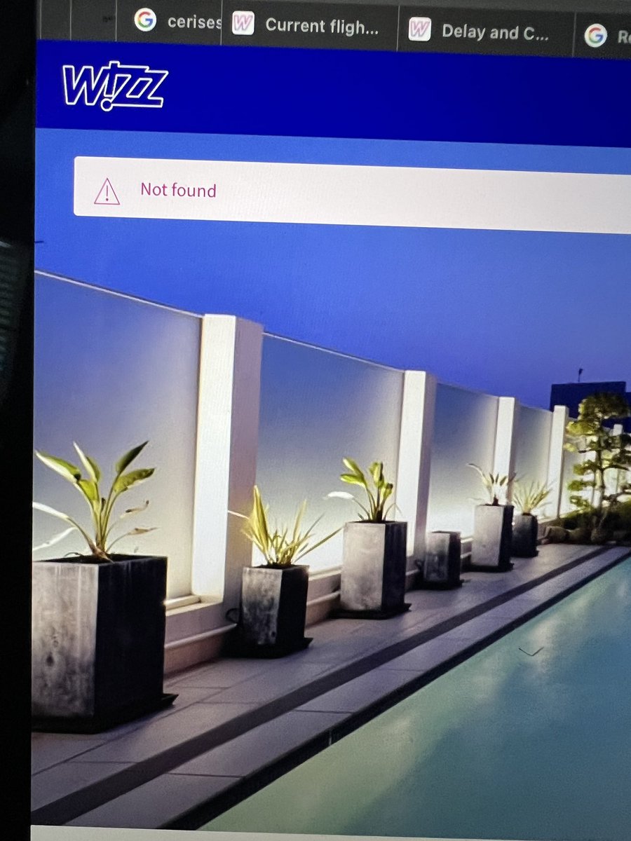 matterpro's tweet photo. Hey @wizzair my flight was just canceled (like everyone else to Italy!) but the link you emailed for refunds or to change is broken. Help, please! https://t.co/jpJP8UmIaL