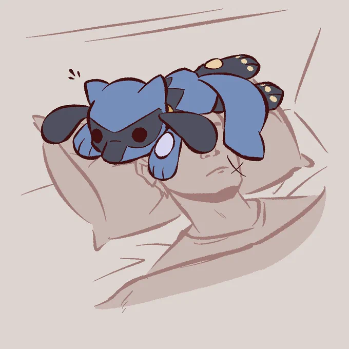 Riolu doesn't understand personal space