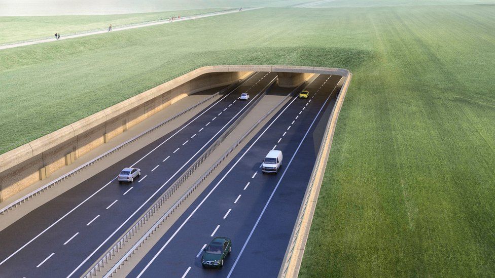 BBCWiltshire's tweet image. BREAKING: The Stonehenge tunnel is going ahead. The Transport Secretary has granted a Development Consent Order (DCO) to construct it. A DCO previously issued for the project was quashed by the High Court in July 2021 amid concern about the environmental impact.