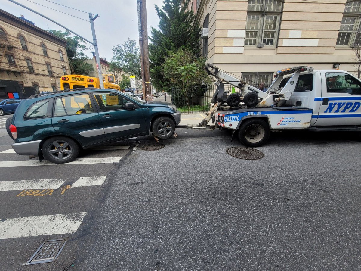 NYPD 104th Precinct on Twitter "We are continuously towing illegal