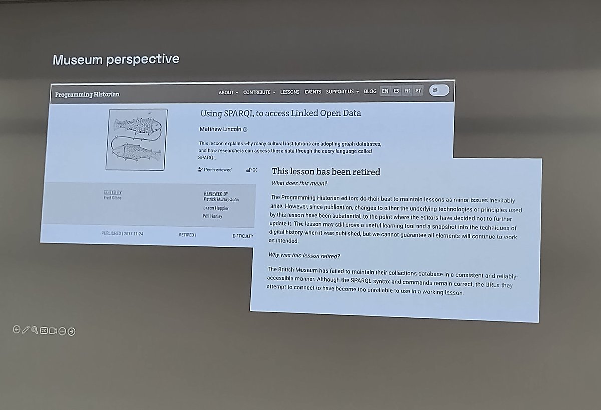 James Baker Battles the Pink SPARQL and QS Robots tweet media