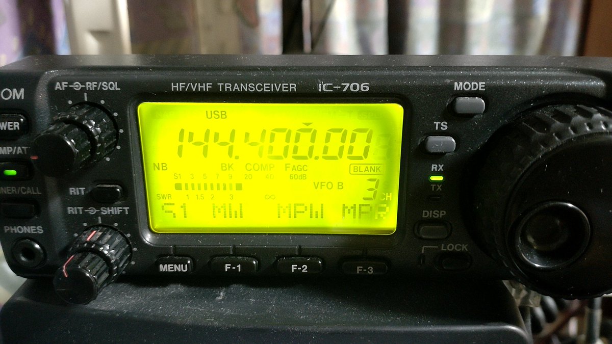 jh6vty's tweet photo. @tttt94452394 #144SSB
初めてききました、キー局は近場なので信号は強いですね。 https://t.co/7xrs0wb6AH