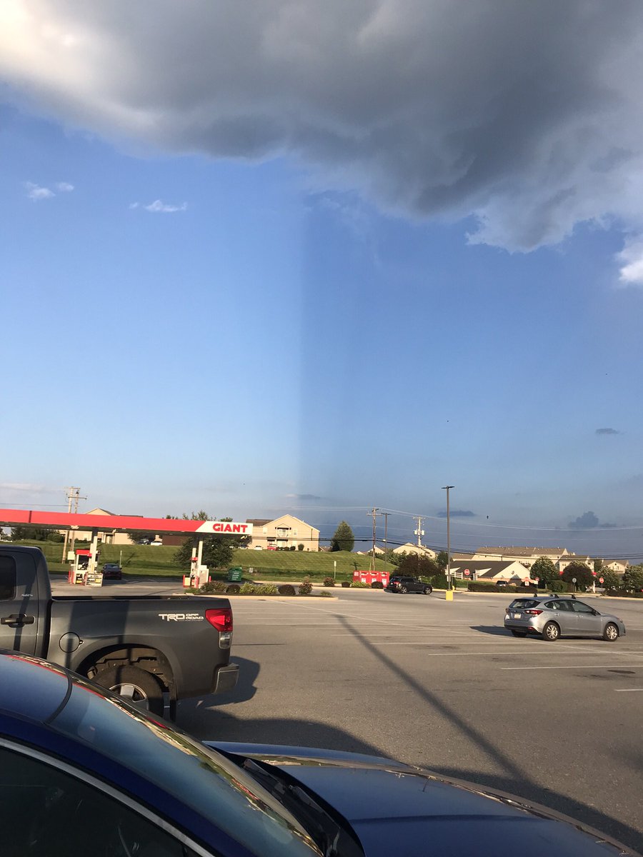 Strange looking sky