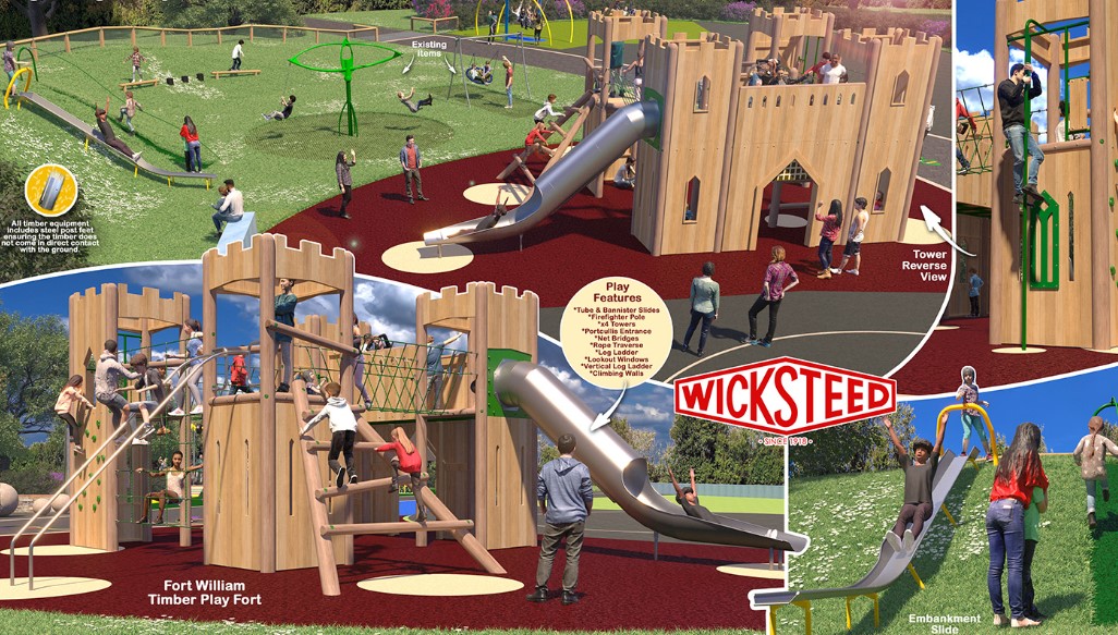 camcitco's tweet photo. We want your views on exciting plans for the play area at King's Hedges Recreation Ground - we're looking to install new equipment including a wooden play fort, zip wire, trampoline, slides and rope swings. Take a look and complete our short survey: https://t.co/LiXoiYcICo https://t.co/JQ2YuEJQiL