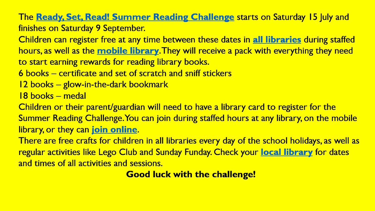 Summer Reading Challenge 2023