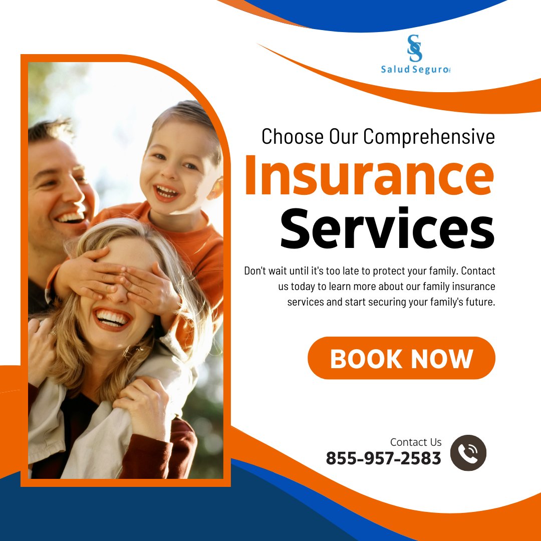 Saludseguro's tweet image. Your family's protection shouldn't be postponed. Act now to safeguard their future.  💪 Contact us to learn more about our #familyinsurance services and start securing your family's future today. 💚 saludseguro.com