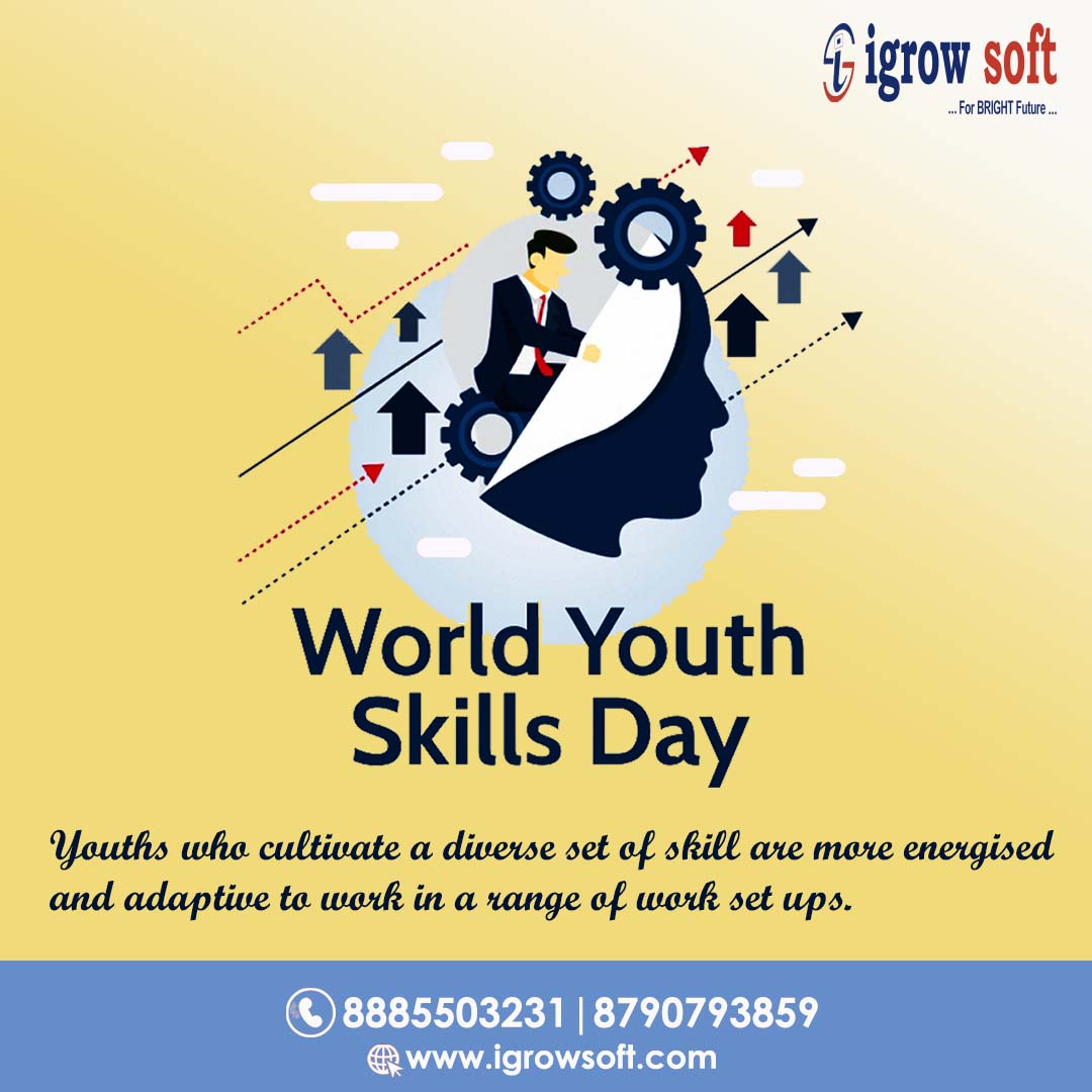 igrowsoftindia's tweet image. HAPPY WORLD YOUTH SKILLS DAY 2023 from Igrowsoft
Visit:igrowsoft.com
Call Us:+918885503231|8790793859
Email: igrowsoft.yours@gmail.com

#worldyouthskillsday
#sapficocoursefees #sapficosyllabus
#sapfimodule #sapficoonlinetraining