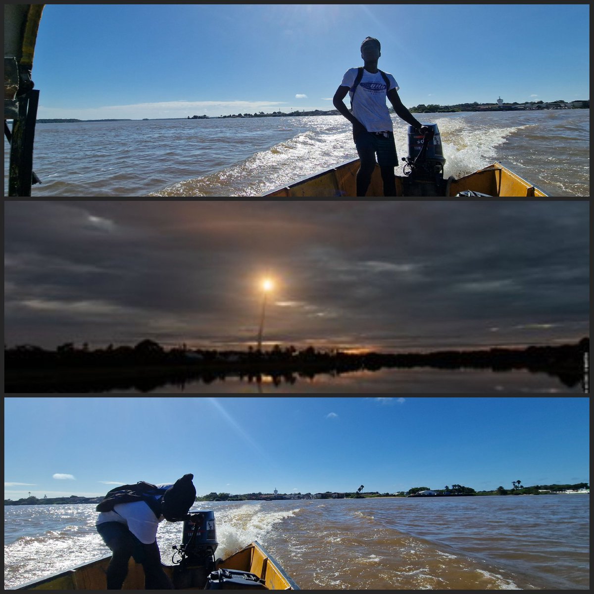 MoniaZamor's tweet photo. La #Guyane, c'est le #transportspatial, et aussi le #transportfluvial. Le @Maroni, lien entre les peuples et l'un des plus longs fleuves de France. Perso, aucune envie de vivre ailleurs qu'ici. Alors, ça vous dit ? Welcome home, sweet home 😎 https://t.co/l4OjtrrJeJ