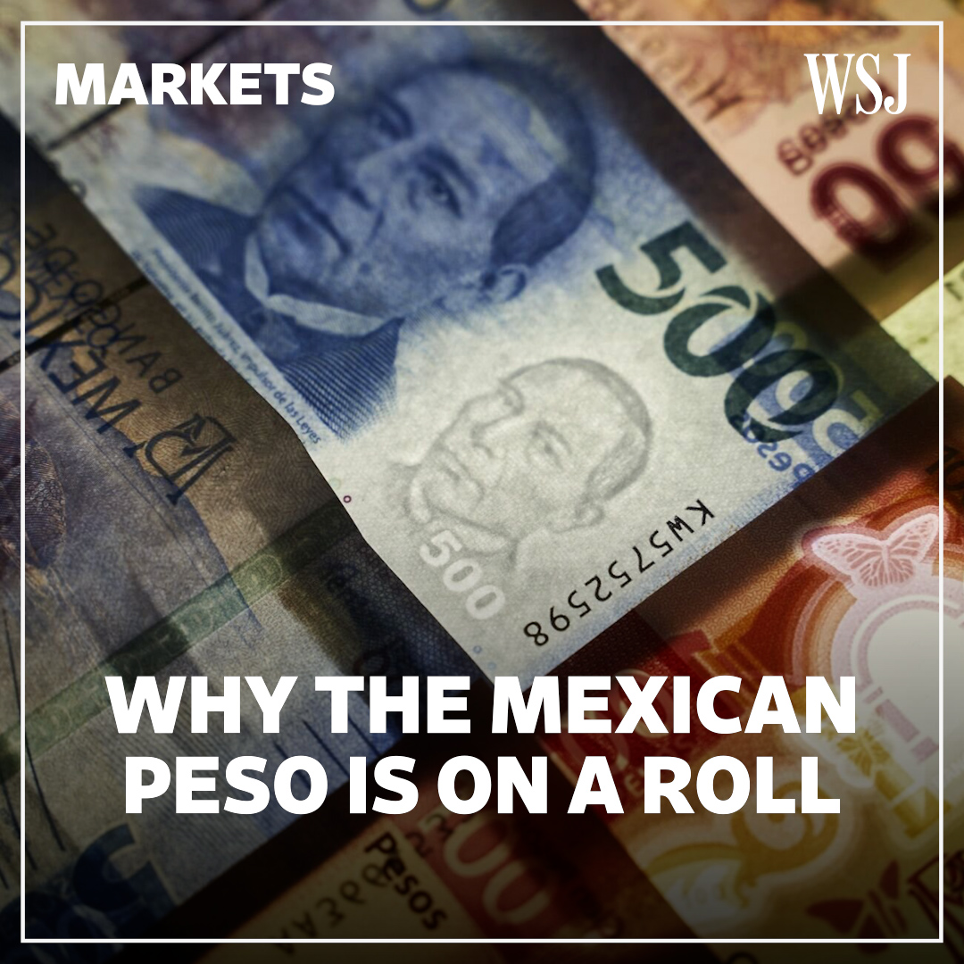 The Wall Street Journal on Twitter "The Mexican peso is near its