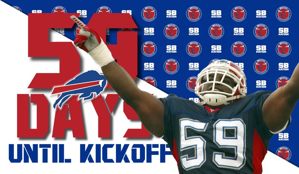 sara_larson's tweet image. Happy Friday #BillsMafia! We are London Fletcher days away! Let's Go! #59DaysToGo