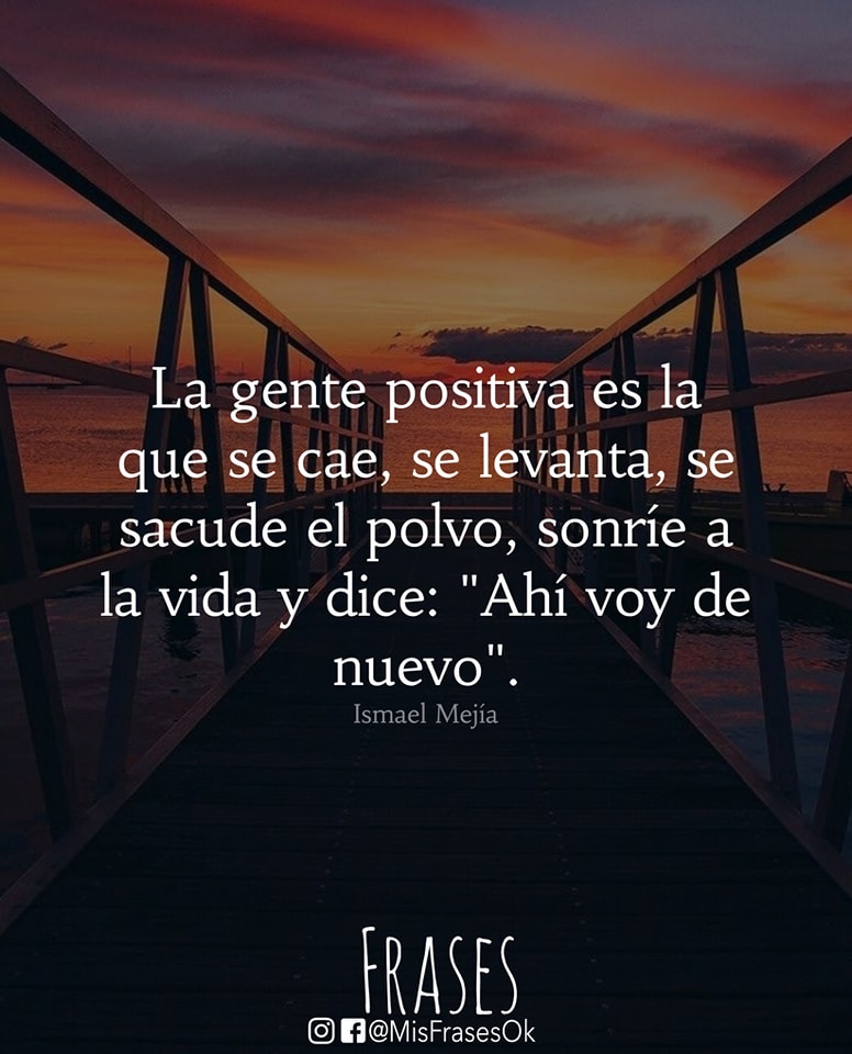 La gente positiva es...