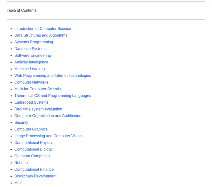 Rainmaker1973's tweet image. An interesting collection of 800 free computer science video courses you can take online 

[access: buff.ly/3INDdRL]