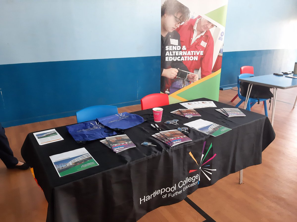 We are over at Hurworth House School for their careers fair today. #careers #Transforminglives