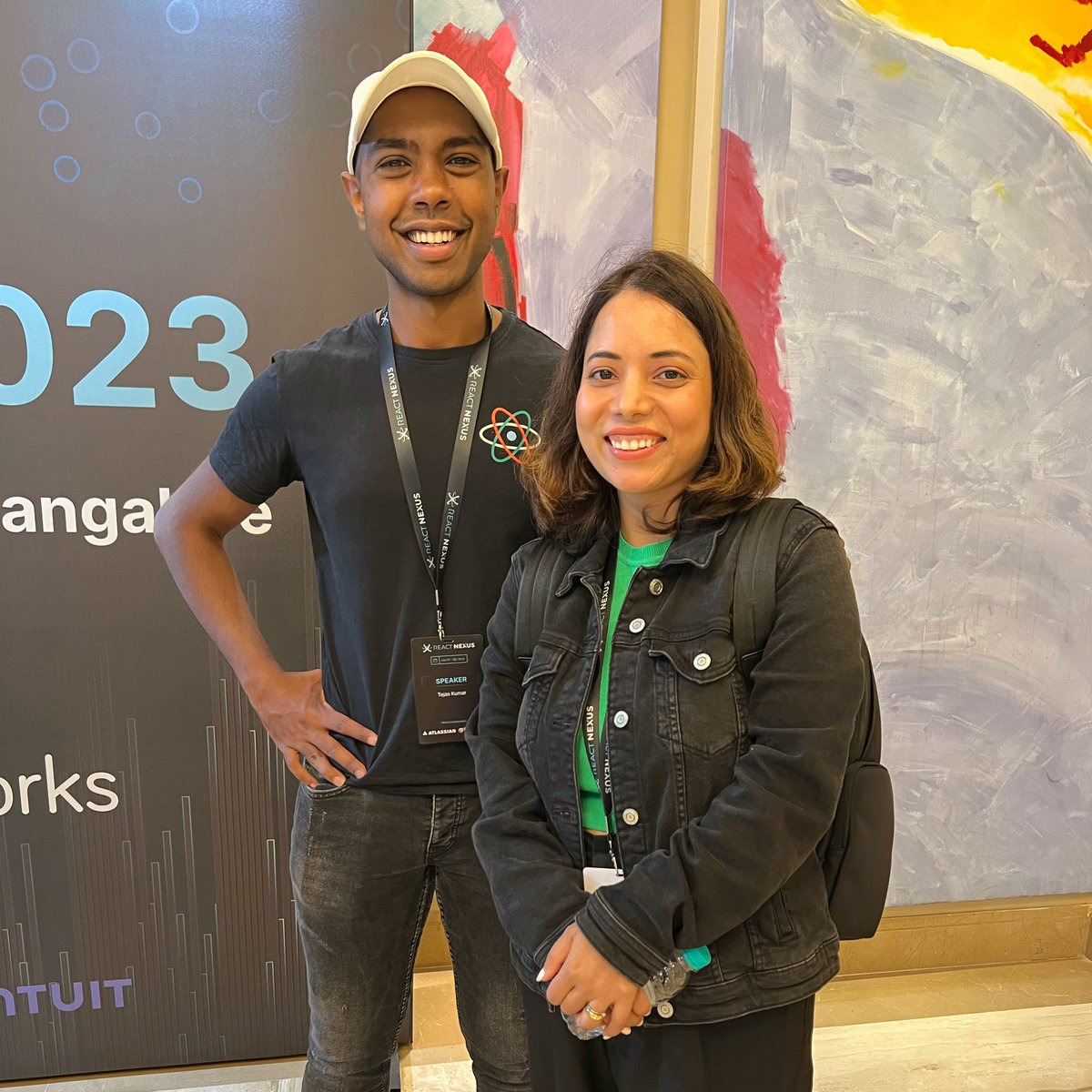 I had an awesome time talking to @TejasKumar_ and understand about  devrel role and lot more. Meet and greet at  <a href="/ReactNexus/">React Nexus</a>