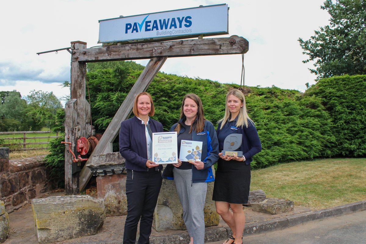 paveawaysltd's tweet image. A big thank you to Ruth Ross from @ShropsChamber for handing over our winner&apos;s certificate for being the @SCBA2023 Community Champion to directors Victoria and Charlie.

It will take pride of place in the office! 

#awardwinning #community #scba2023